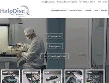 Tablet Screenshot of helpdisc.rs